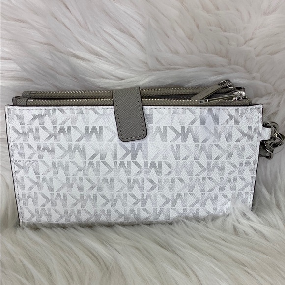 🤍 Michael Kors 🤍 Double ZIP Wristlet / Wallet - Picture 3 of 8